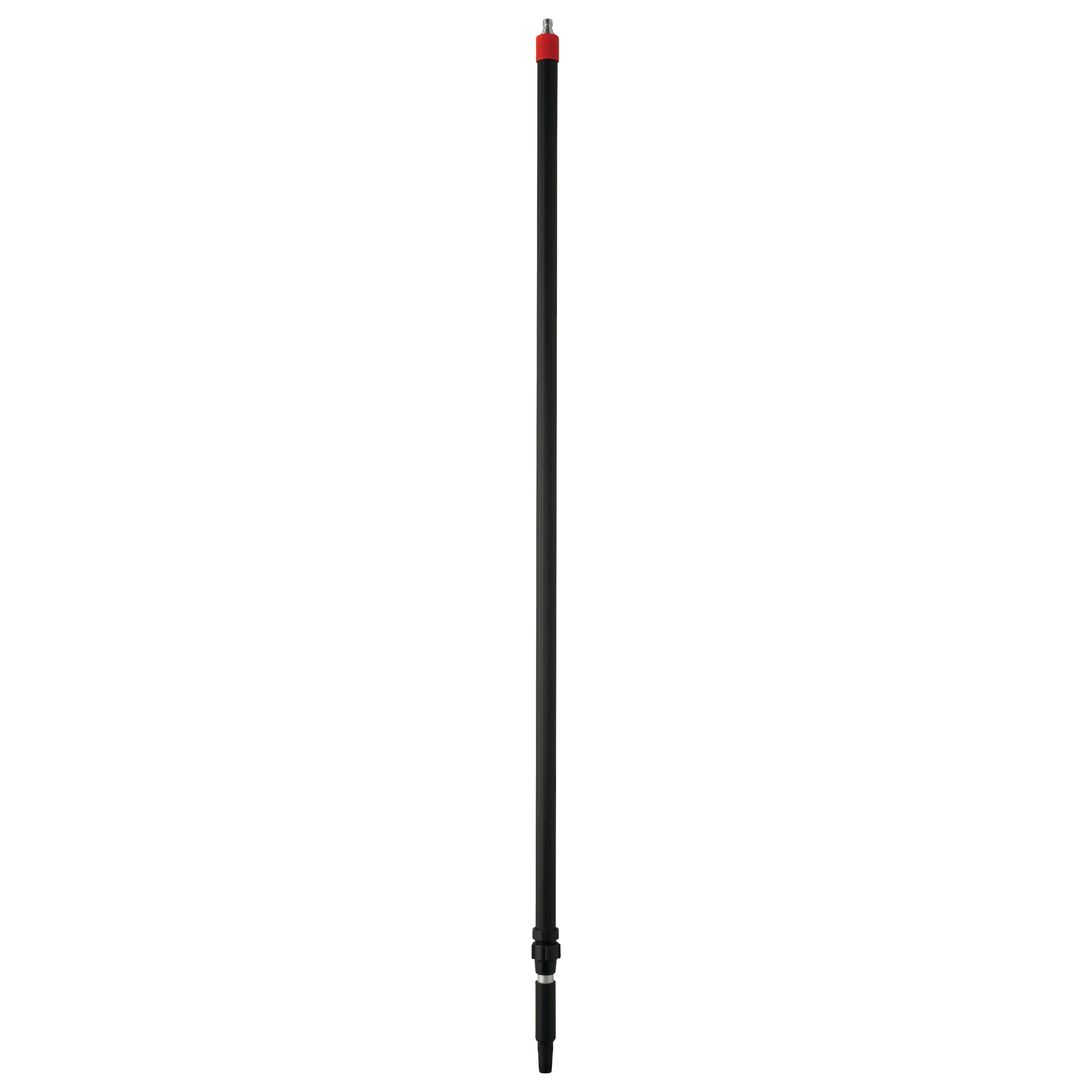 297352C Aluminium Telescopic Handle, waterfed w/Click Coupling (C), 1600 - 2780 mm, Ø32 mm, Black to suit HOZELOCK