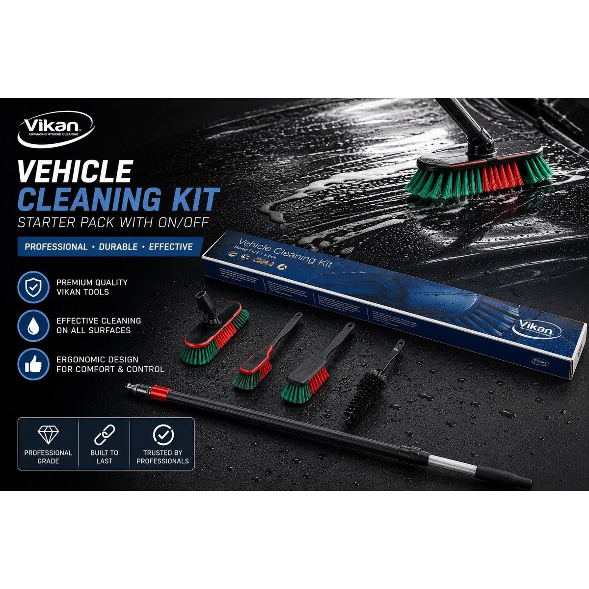 Vikan 990054 Transport System Starter Pack Water Fed Professional | Auto Rae-Chem
