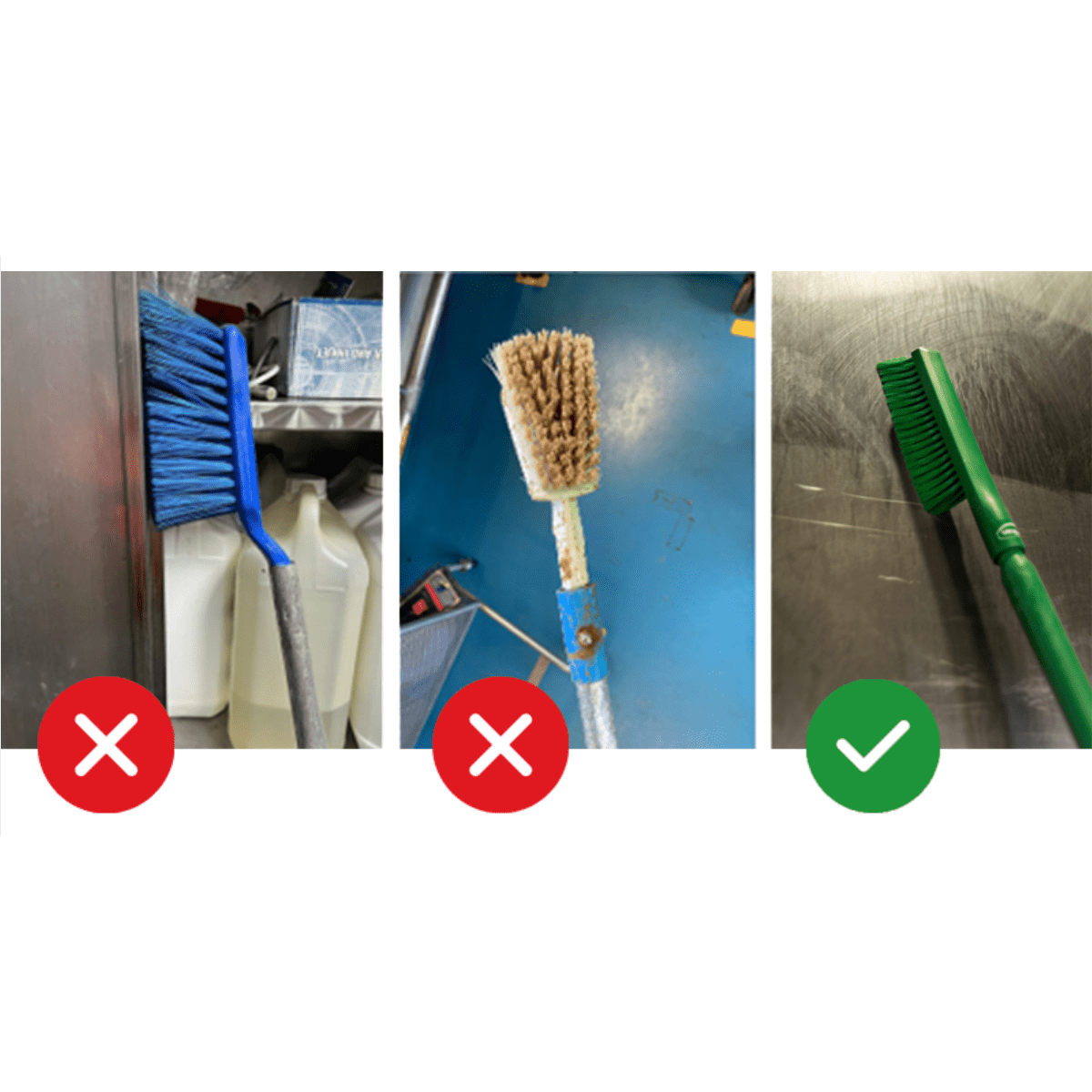 Vikan 4592x Dual Reach Brush – Professional Adjustable Long Reach Cleaning Brush - Auto Rae-Chem