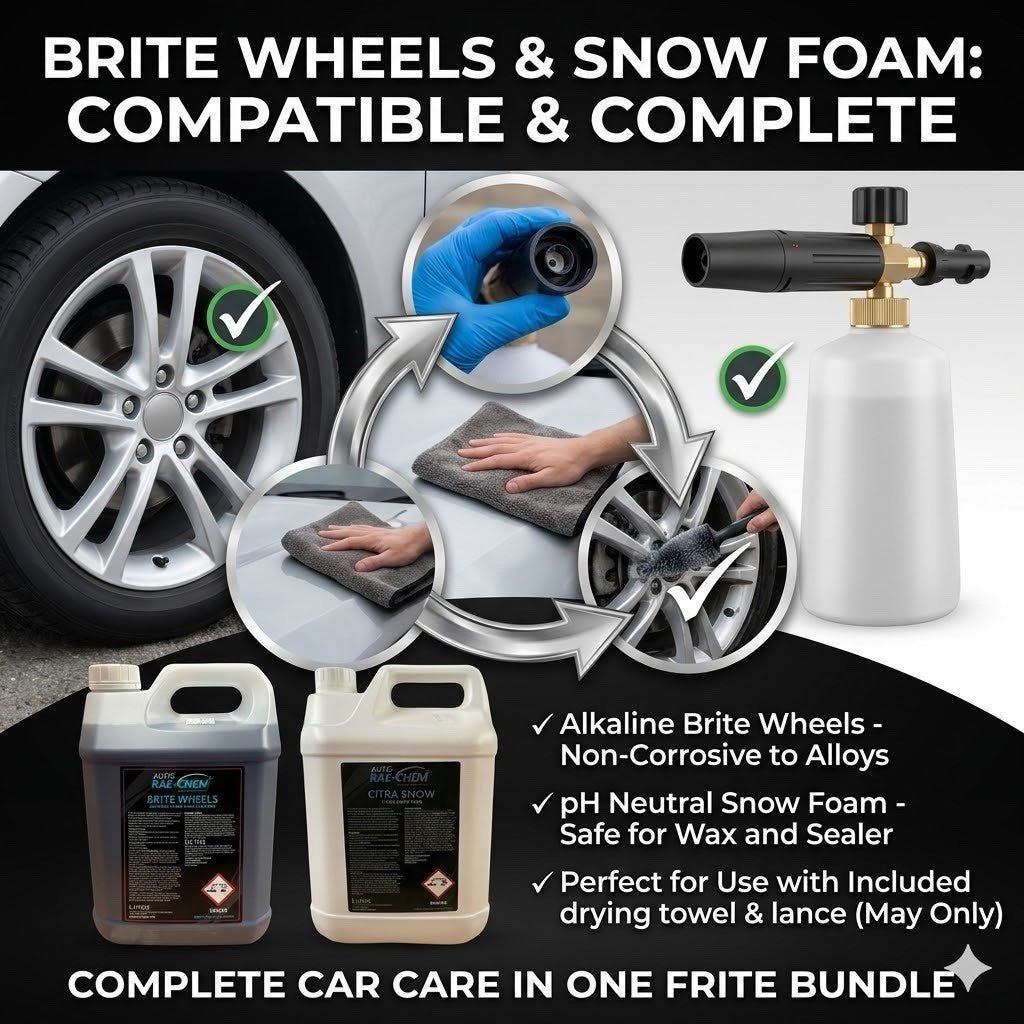 Complete Exterior Clean – Wash, Wheels & Streak-Free Finish Kit - Auto Rae-Chem
