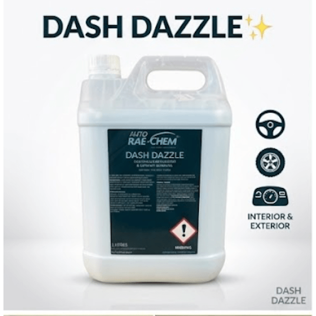 Dash Dazzle – Silicone Dressing, Trim Restorer & Tyre Shine - Auto Rae-Chem