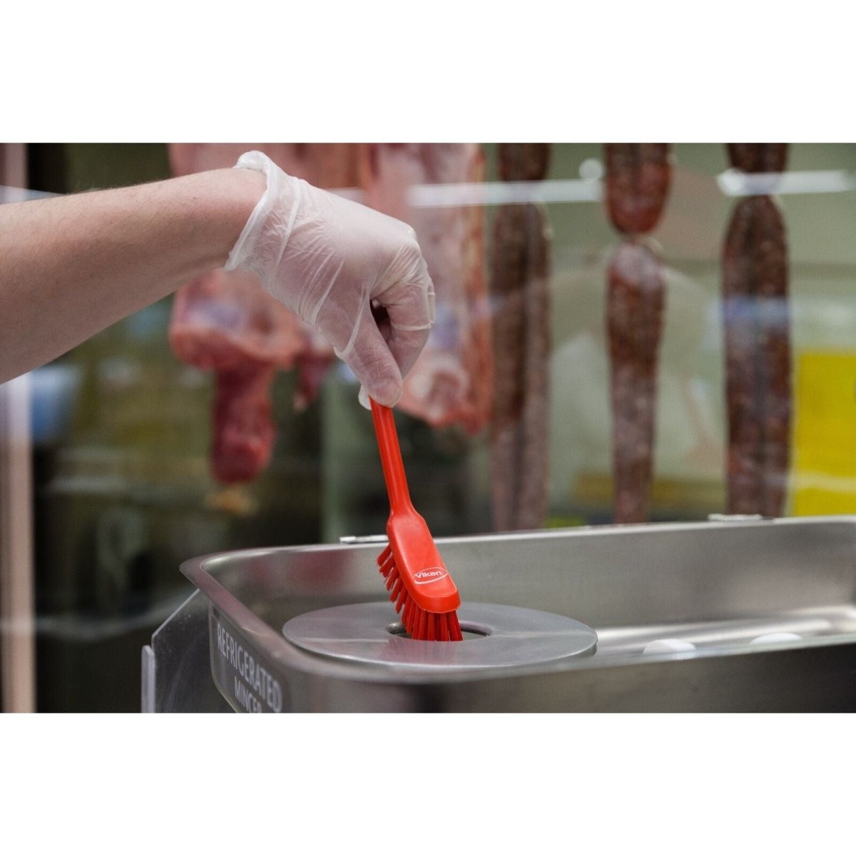 Vikan 42872 - 42876 High Catering Quality Washing Up/Pan Scrub/Utility Brush - Auto Rae-Chem