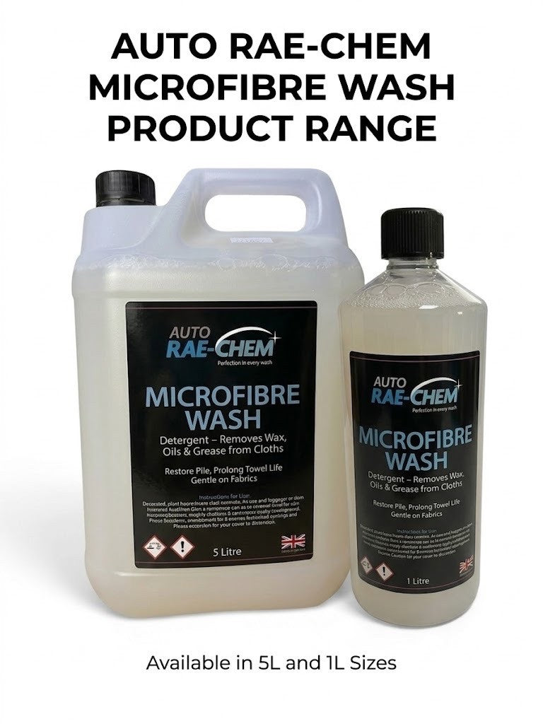 Microfibre Wash Detergent – Removes Wax, Oils & Grease