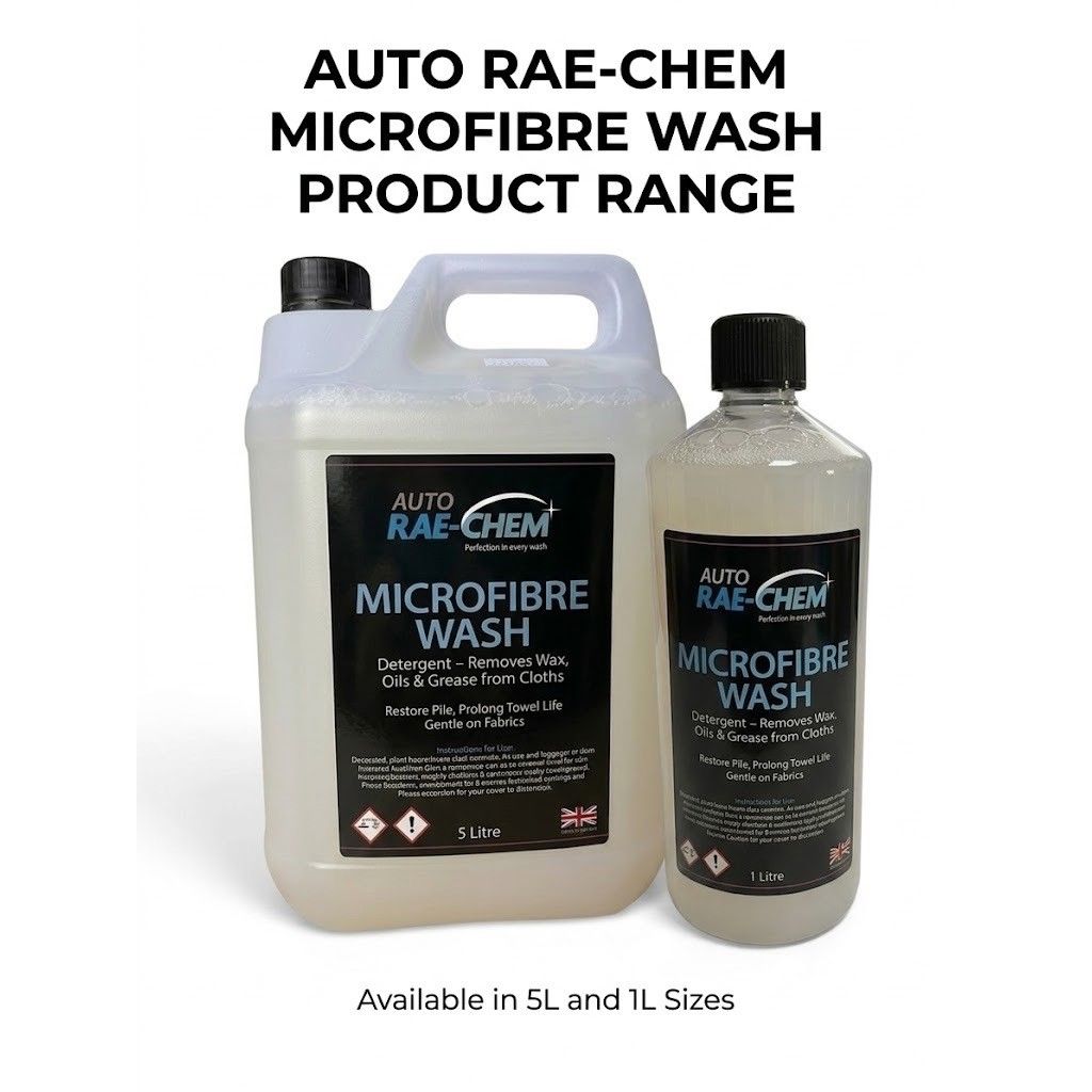 Microfibre Wash Detergent – Removes Wax, Oils & Grease - Auto Rae-Chem