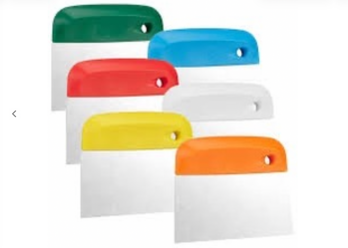 Vikan 4057 Dough Scraper Pizza, Cake & Pastry Tool Slicer Cutter 6 Colours
