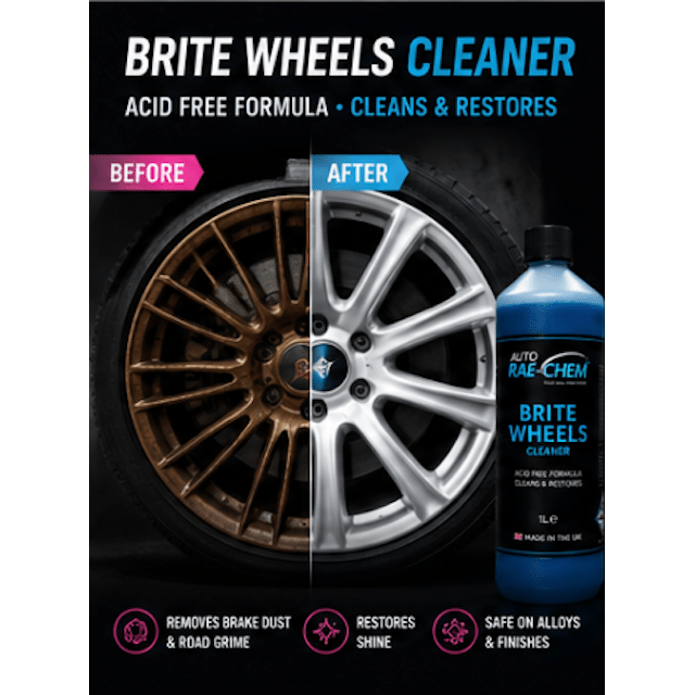 Car Cleaning Kit Snow Foam Citrus Pre Wash Wheel Cleaner Detailing Bundle - Auto Rae-Chem