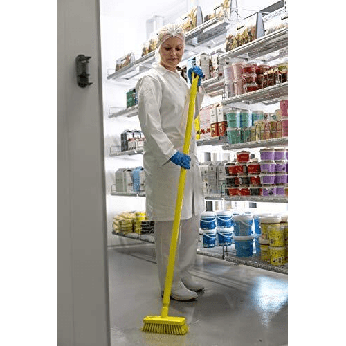 Vikan 70423 Compact Wall/Deck Scrub - Hard - Blue - Auto Rae-Chem