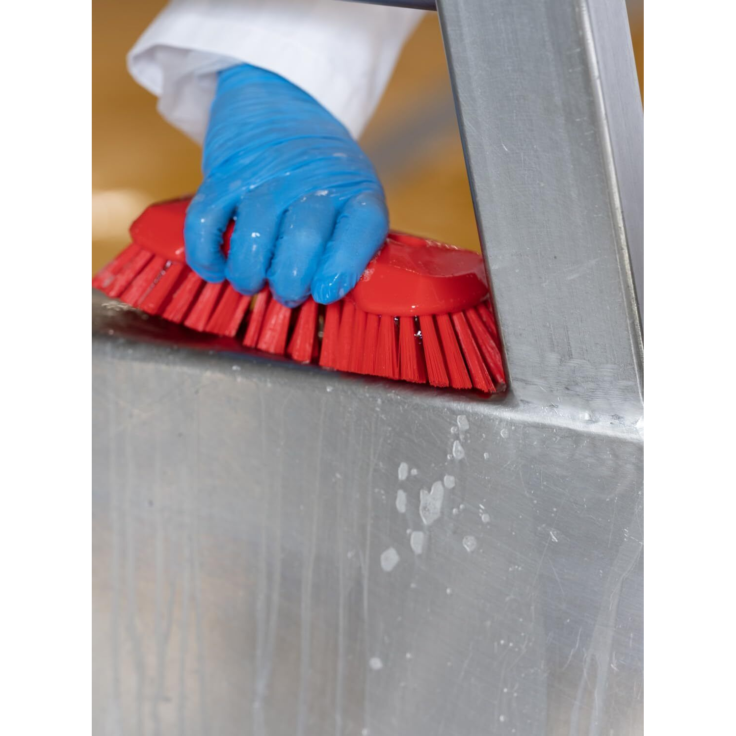 Vikan Brush, Polypropylene Polyester Stainless Steel, Green, XL - View 3 | Auto Rae-Chem
