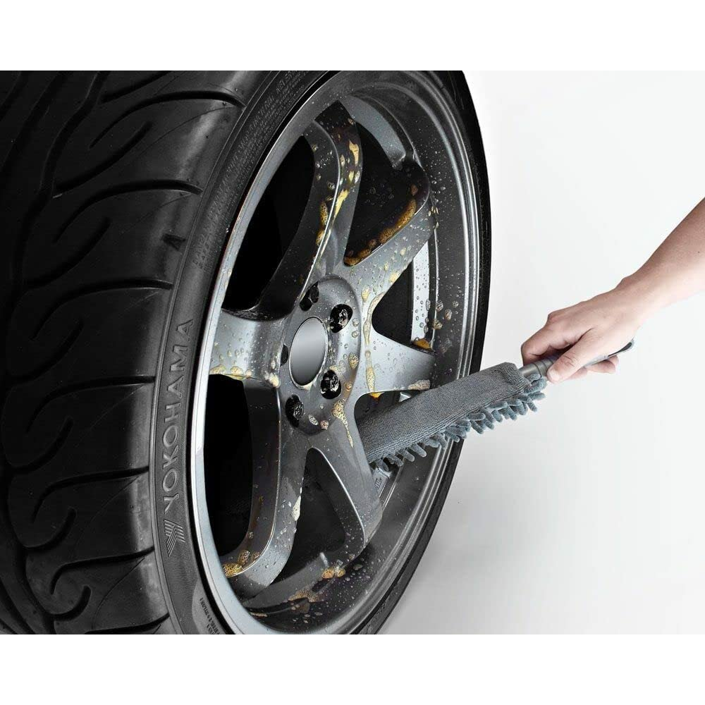 Auto Rae-Chem Long Reach Microfibre Wheel Brush - View 2 | Auto Rae-Chem