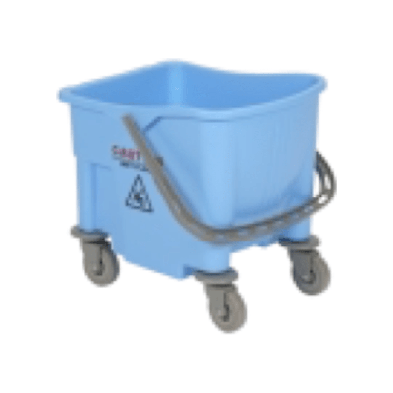 Vikan Bucket on Wheels, 25 Litre, Choice of 4 colour - Auto Rae-Chem
