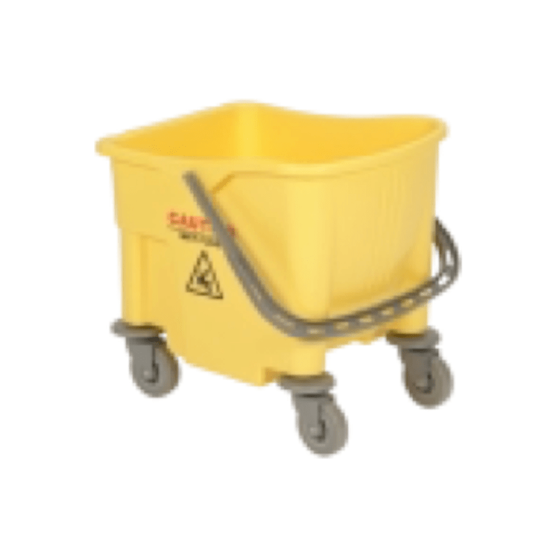 Vikan Bucket on Wheels, 25 Litre, Choice of 4 colour - Auto Rae-Chem