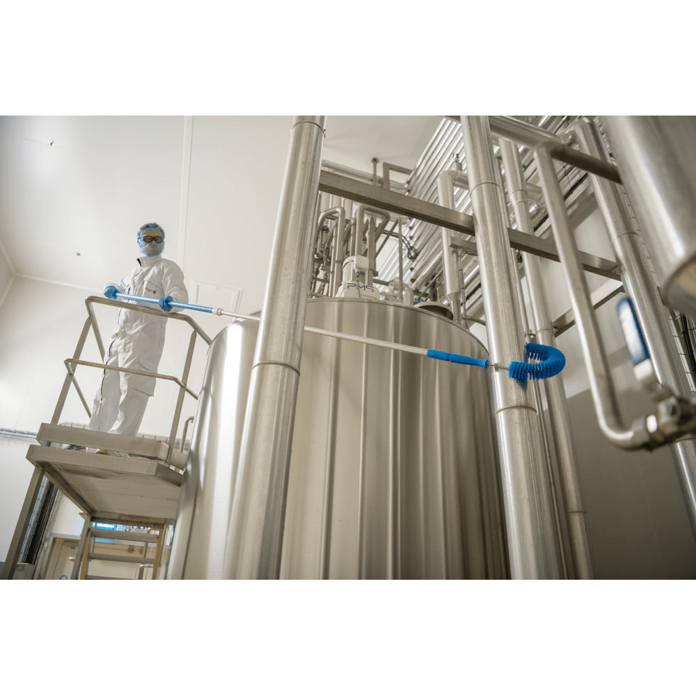 Vikan 2975n Aluminium Telescopic handle, 1575 - 2780 mm, Ø32 mm, Choice of colour - Auto Rae-Chem