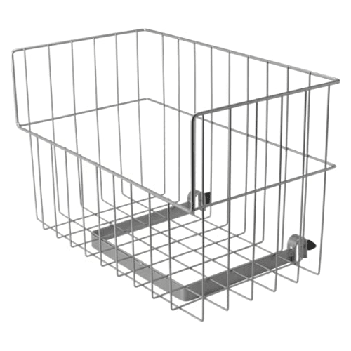 Vikan 582410 Wire Storage Basket, Grey - Auto Rae-Chem