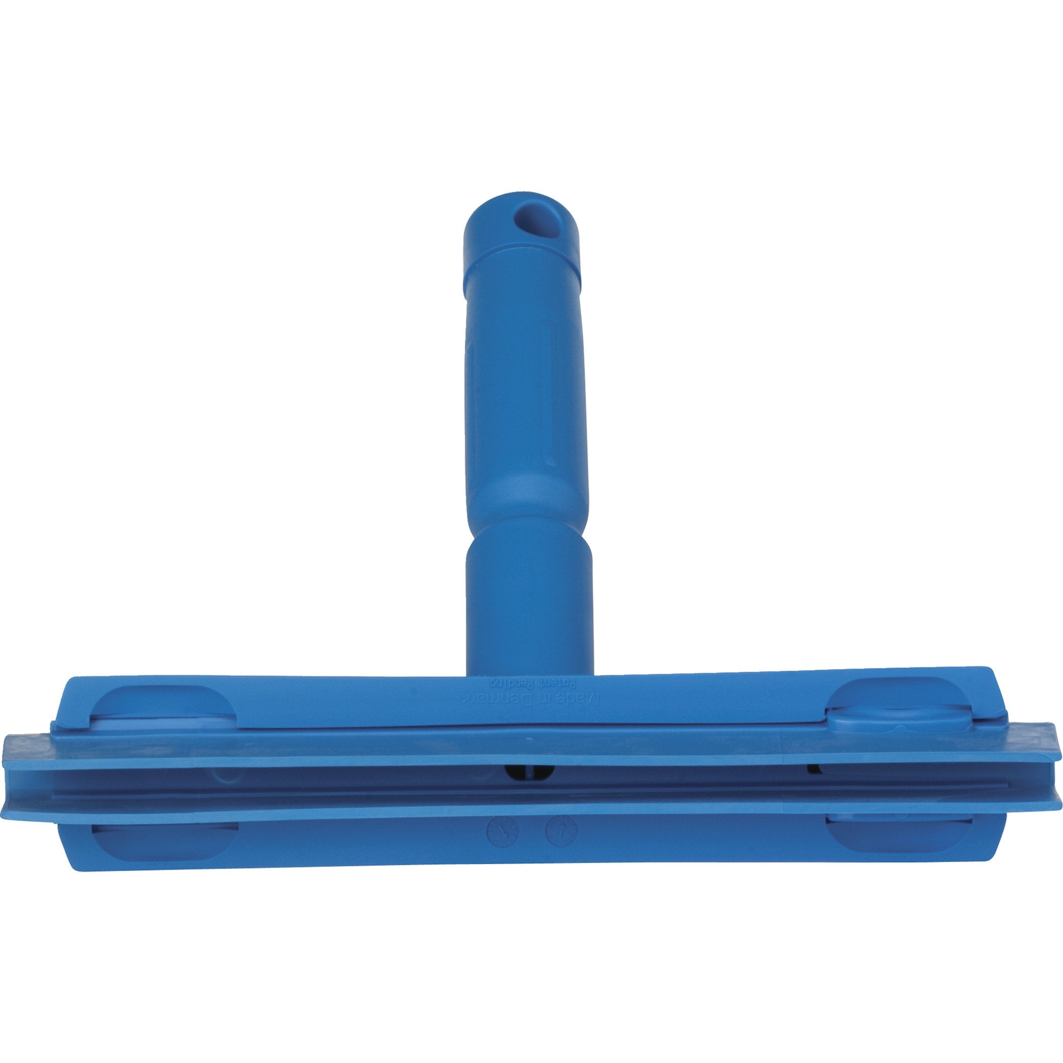 Vikan 77113 Squeegee,Ultra Hygiene,Dbl Blade,Hand,10",Blue