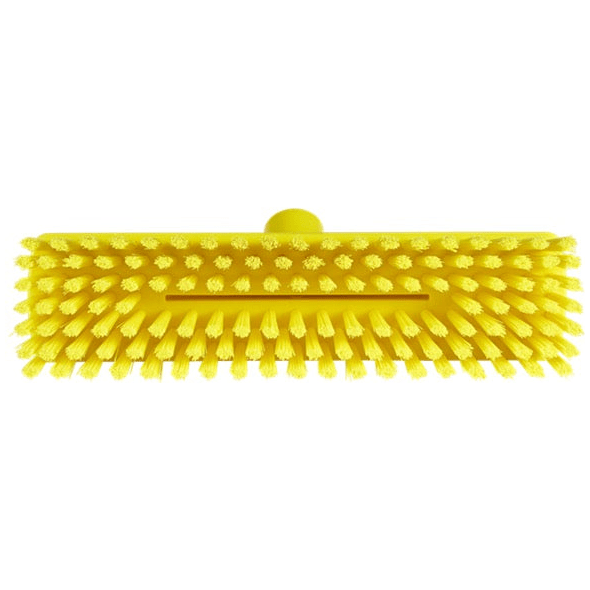 Vikan 7043n Deck Scrub, waterfed, 270 mm, Medium - ideal for use in heavily soiled areas - Auto Rae-Chem