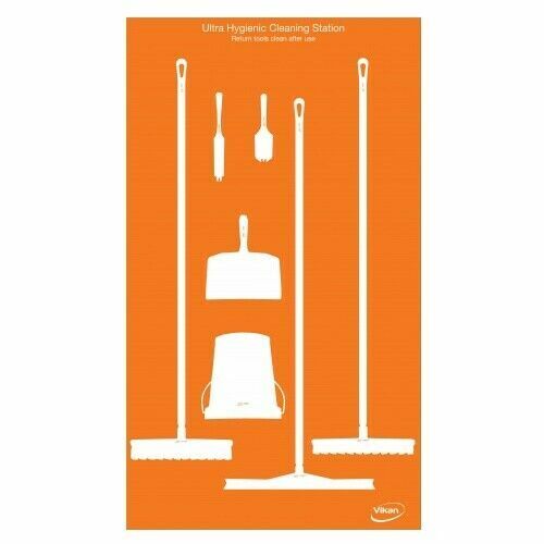 Vikan 2112 Shadow Board Wall Mounted 2000mm | Auto Rae-Chem
