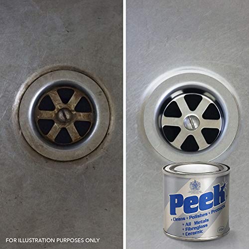 Peek 33700 Metal Cleaner Polishing Compound Paste, Stainless Steel, Silver, Chrome, Fibreglass and Ceramic, 250ML - View 2 | Auto Rae-Chem