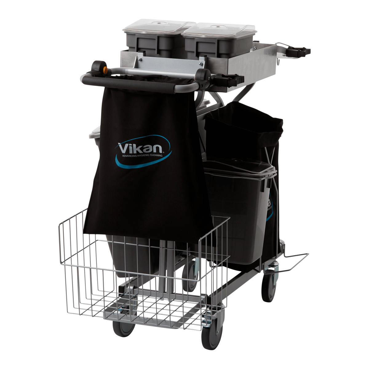 Vikan 580319 Compact Cleaning Trolley Plus 60cm Grey - Auto Rae-Chem