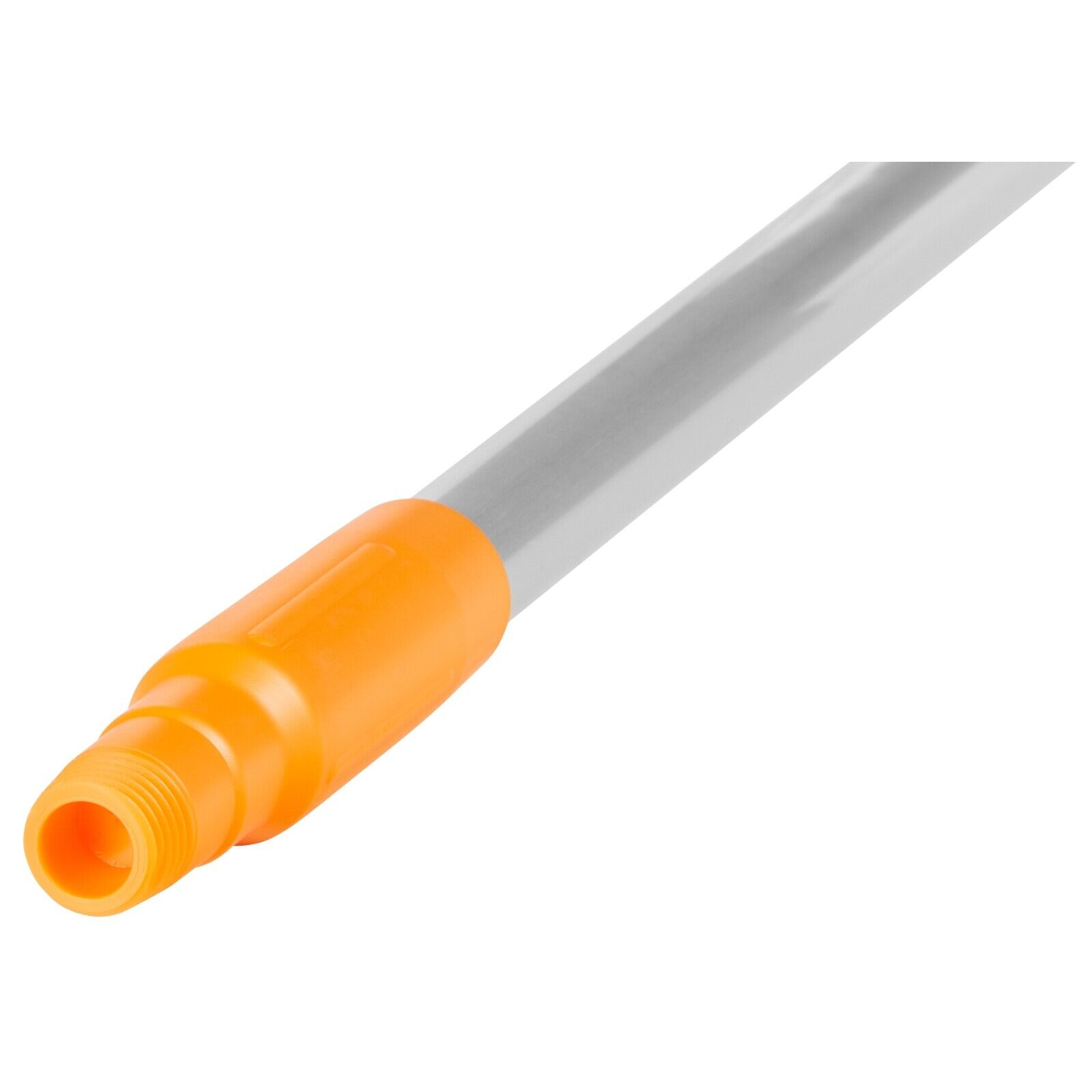Vikan Mop Handle Broom Brush Long Aluminium Screw Thread 120cm Orange