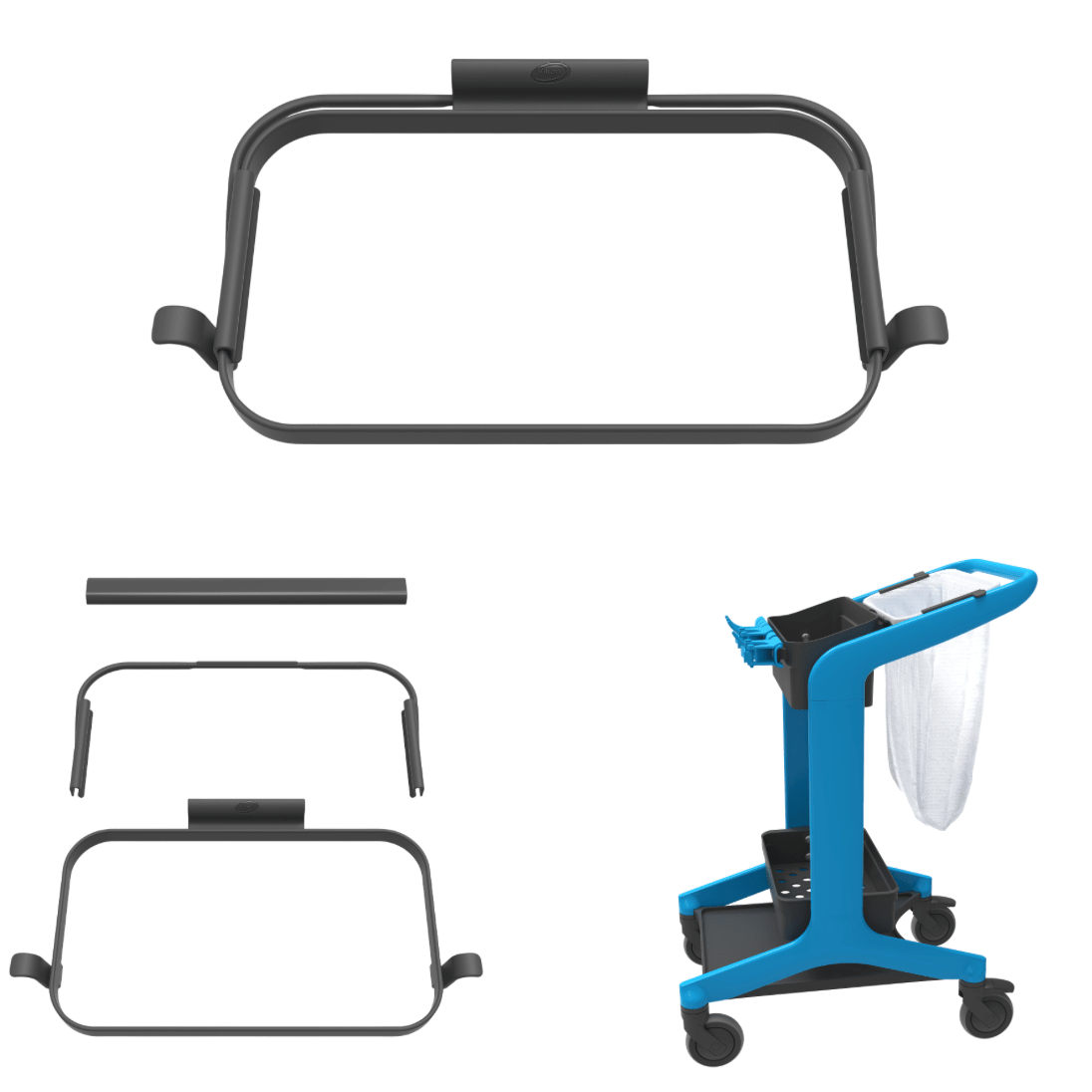 Vikan 579018 HyGo Waste Bag Holder Kit - Auto Rae-Chem