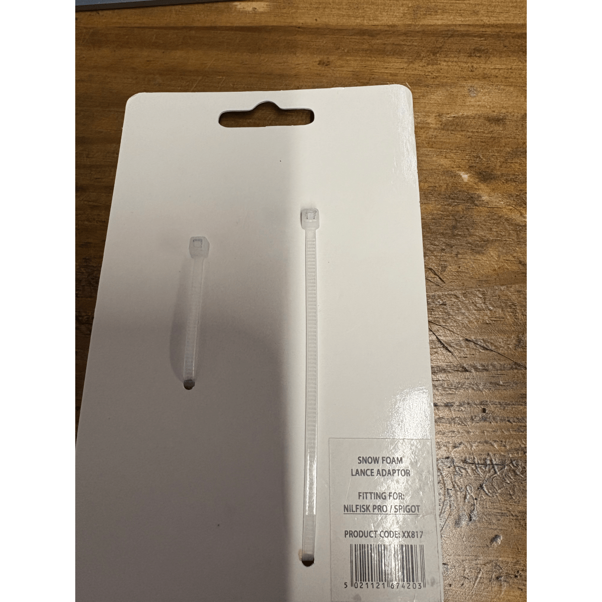 Martin Cox Snow Foam Lance Adaptor for Nilfisk Pro & Spigot Fittings - Auto Rae-Chem