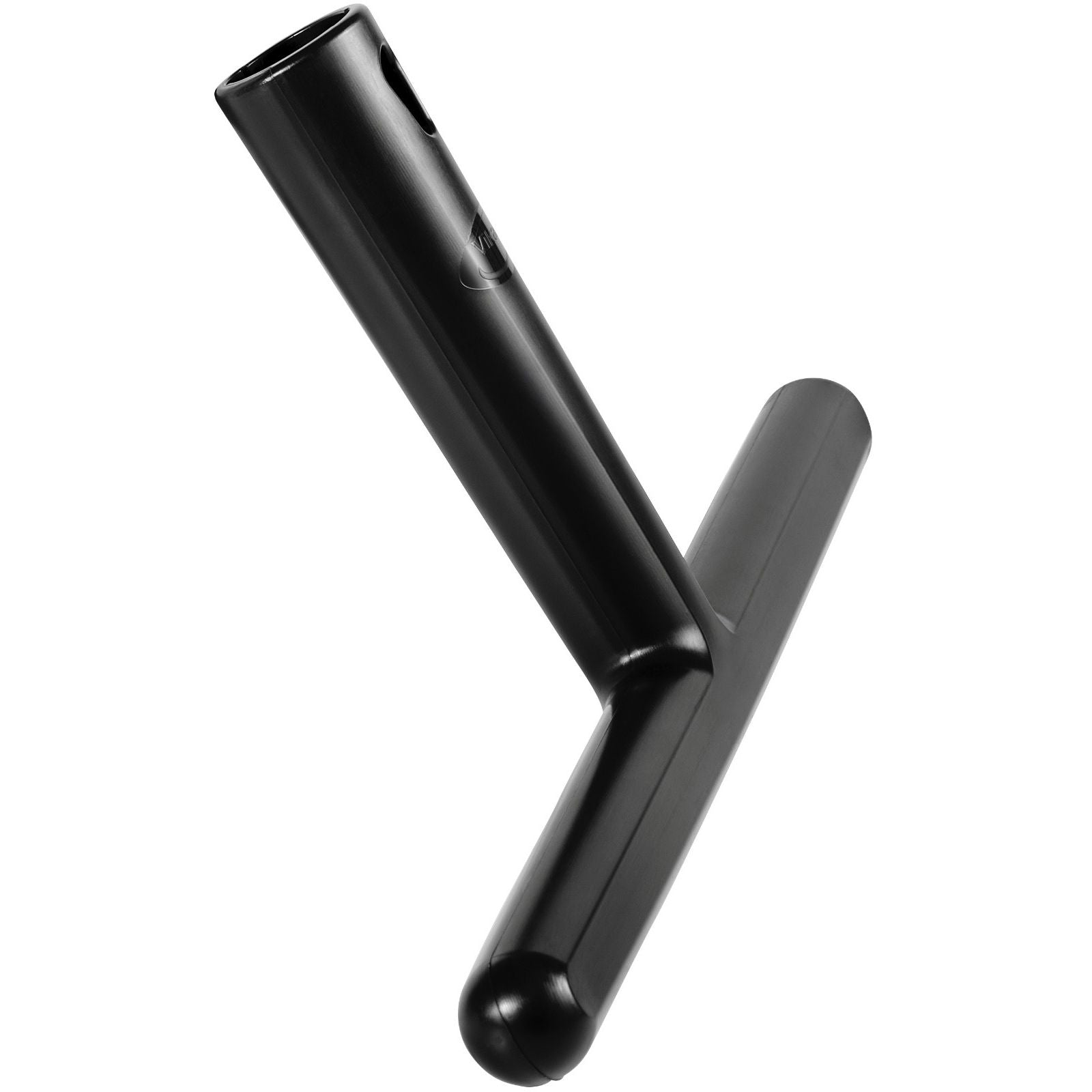 Vikan 47649 T-Bar for Wash Fleece, Threaded, 350 mm, Black