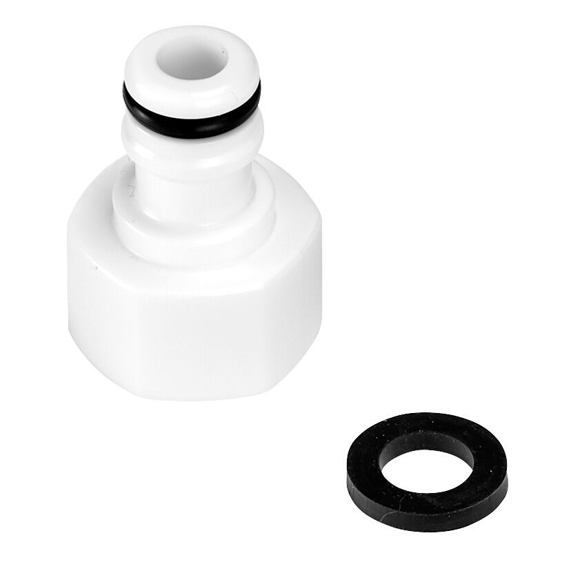 Vikan 7057-5 Water Fed Hand Brush | Fits Gardena & 1/2" Coupling