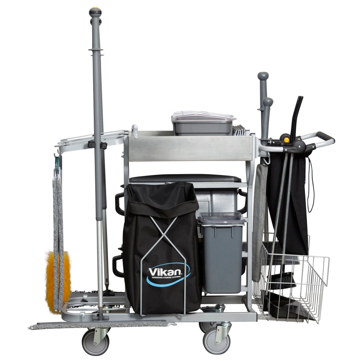 Vikan 990123 Office Cleaning Package, System Size 40 cm, Grey - Auto Rae-Chem