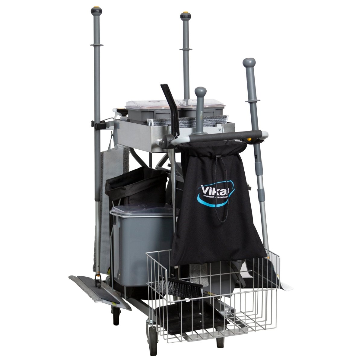 Vikan 990123 Office Cleaning Package, System Size 40 cm, Grey - Auto Rae-Chem