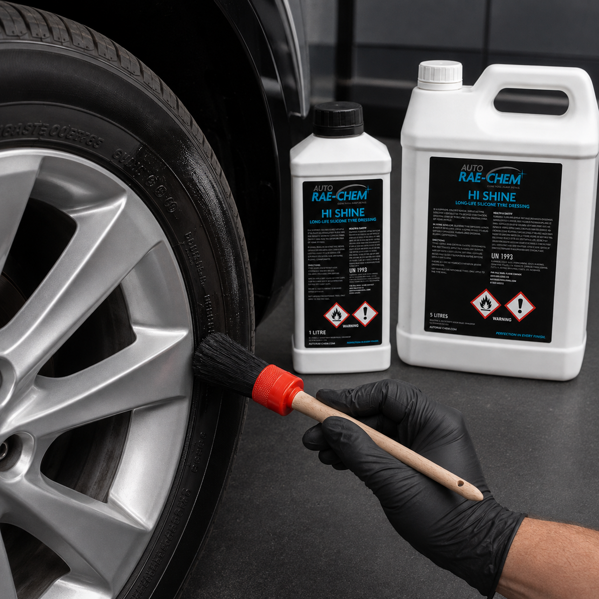 Hi-Shine – Long Life Silicone Tyre Dressing