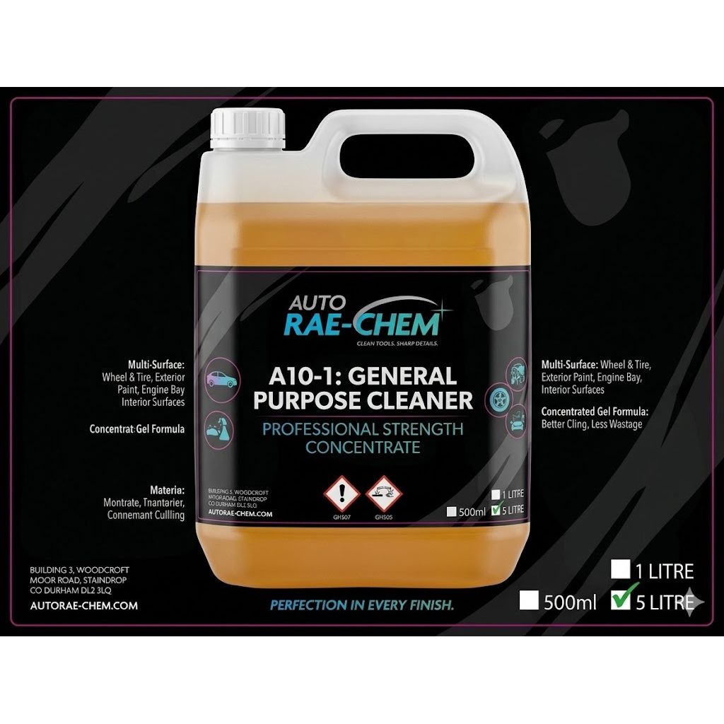 Multi Purpose Degreaser 5L – Heavy Duty Cleaner & Stain Remover - Auto Rae-Chem