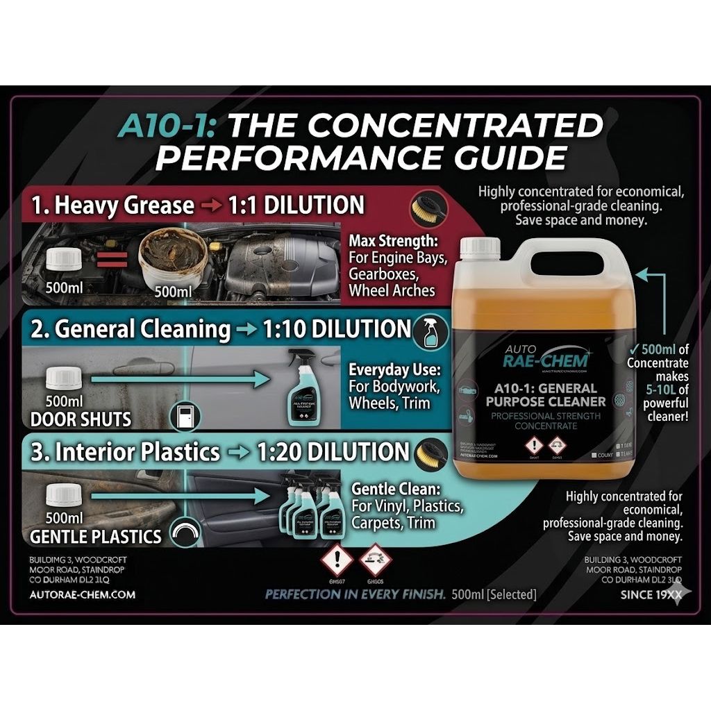 Multi Purpose Degreaser 5L – Heavy Duty Cleaner & Stain Remover - Auto Rae-Chem