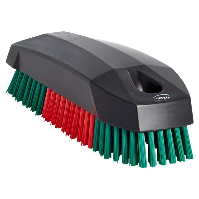 Vikan Convertible Carpet Fabric Brush Professional Stiff Bristle Detail Brush - View 4 | Auto Rae-Chem