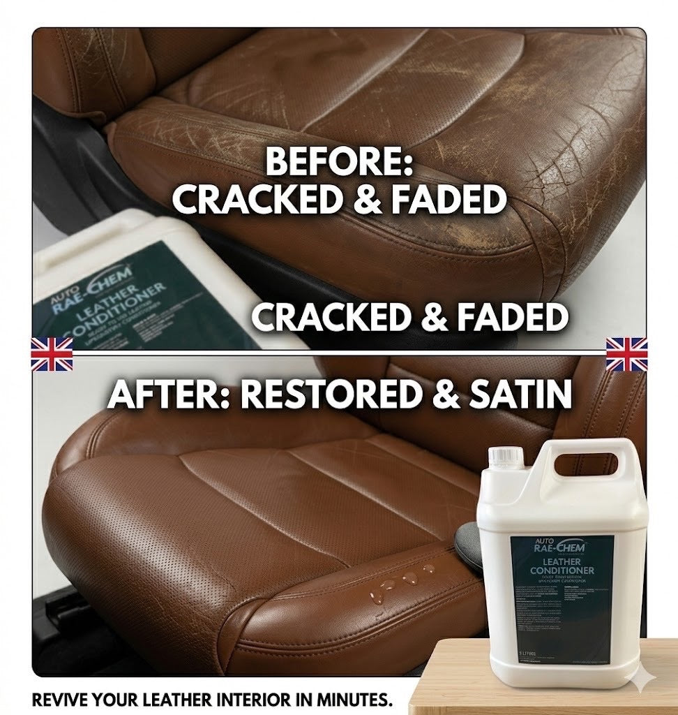 Leather Conditioner 5L | Car Seats & Upholstery Cleaner Restorer Protectant