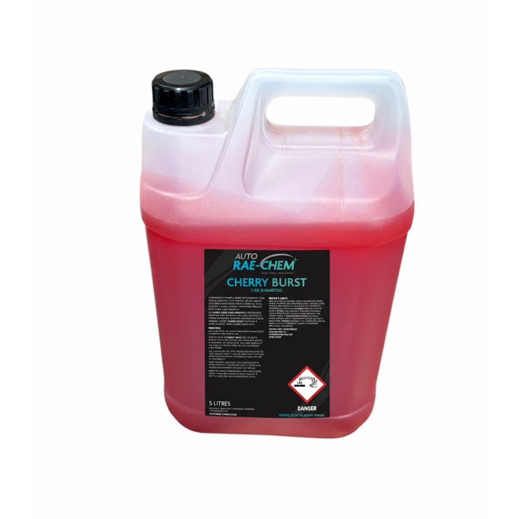Cherry Burst Car Shampoo ā High Foam, Neutral pH Formula - Auto Rae-Chem
