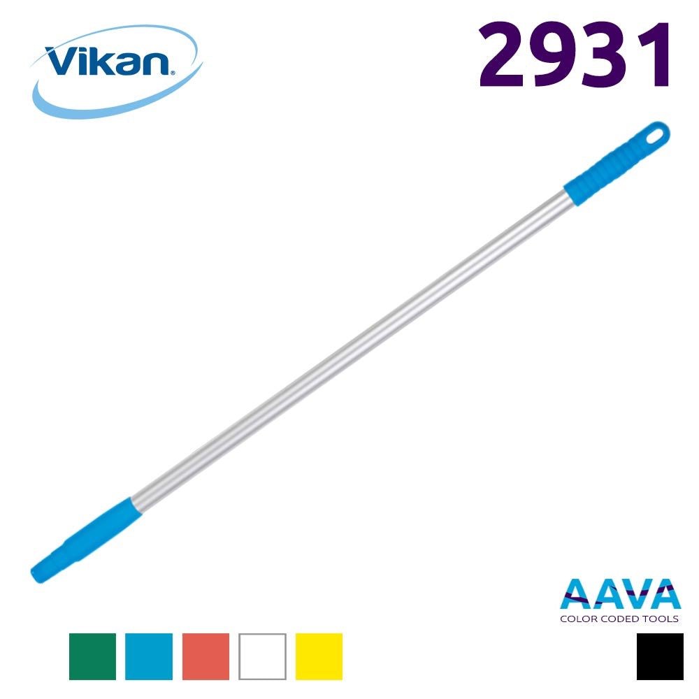 Vikan 2931 Aluminum Handle Ø22 mm, 840 mm - Auto Rae-Chem