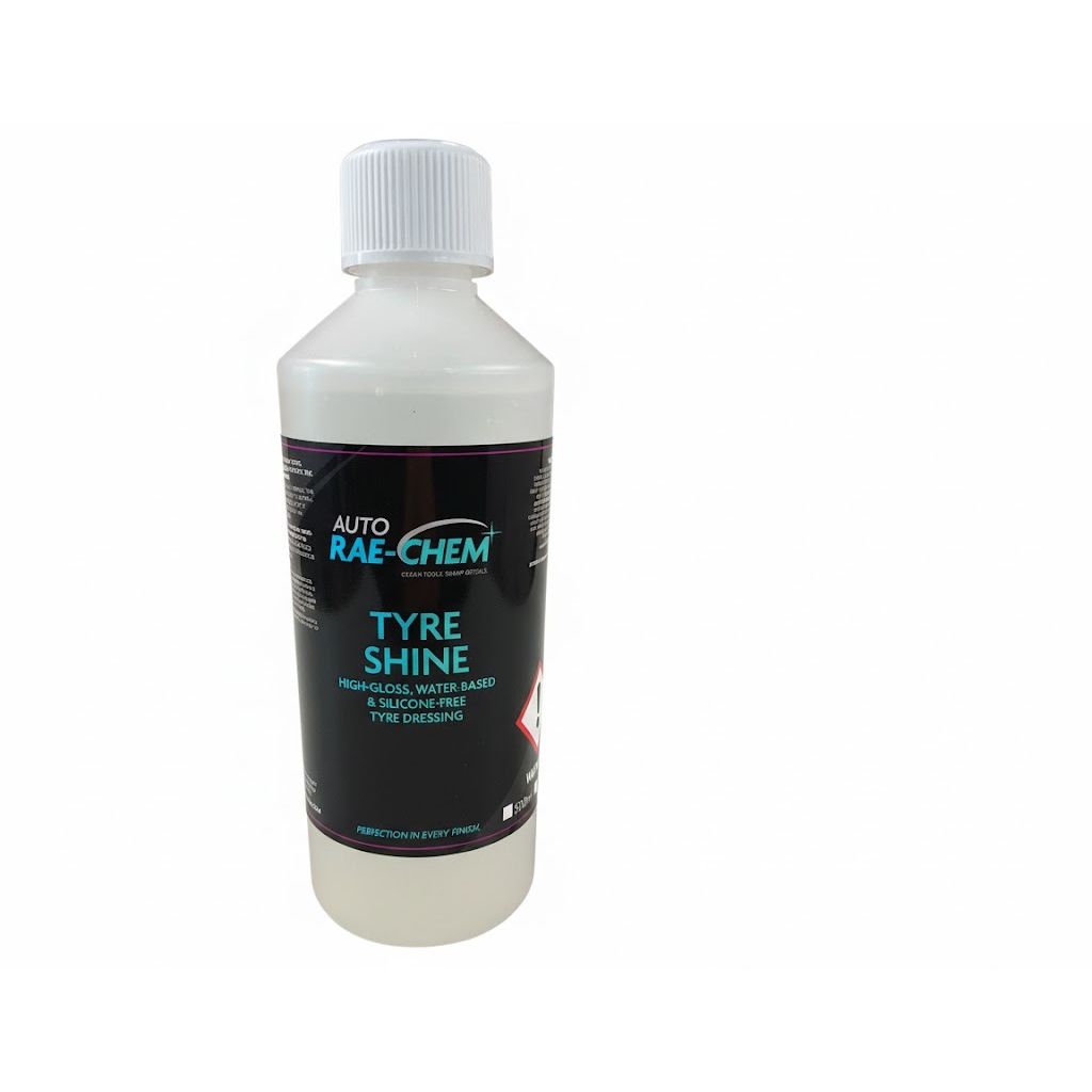 Tyre Shine Dressing – Wet Look Gloss Finish for Rubber & Trim - Auto Rae-Chem