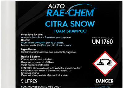 Citrus Snow Foam & Pre-Wash Bundle – Includes Free Wash Mitt