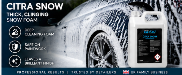Citrus Snow Foam & Pre-Wash Bundle – Includes Free Wash Mitt