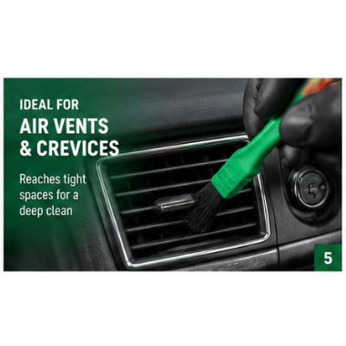 Vikan 556052 Professional Car Detailing Brush Set 7 Piece Valeting Kit - Auto Rae-Chem