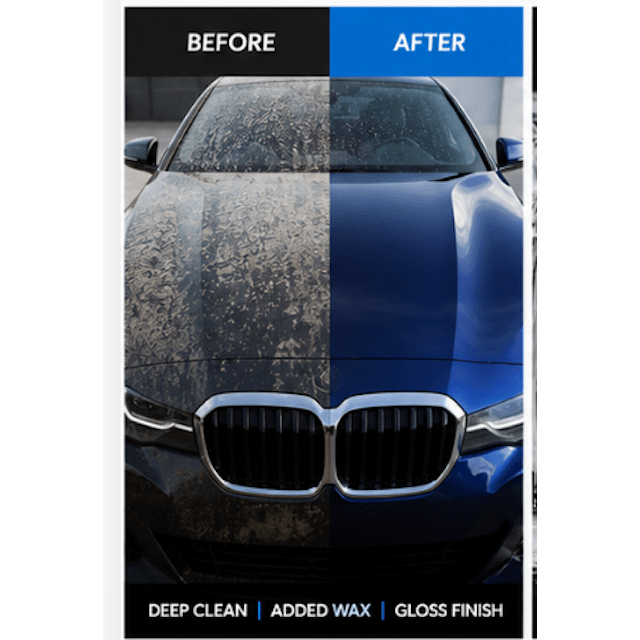 Wash & Glow ā Concentrated Car Shampoo Wash & Wax, 5L - Auto Rae-Chem