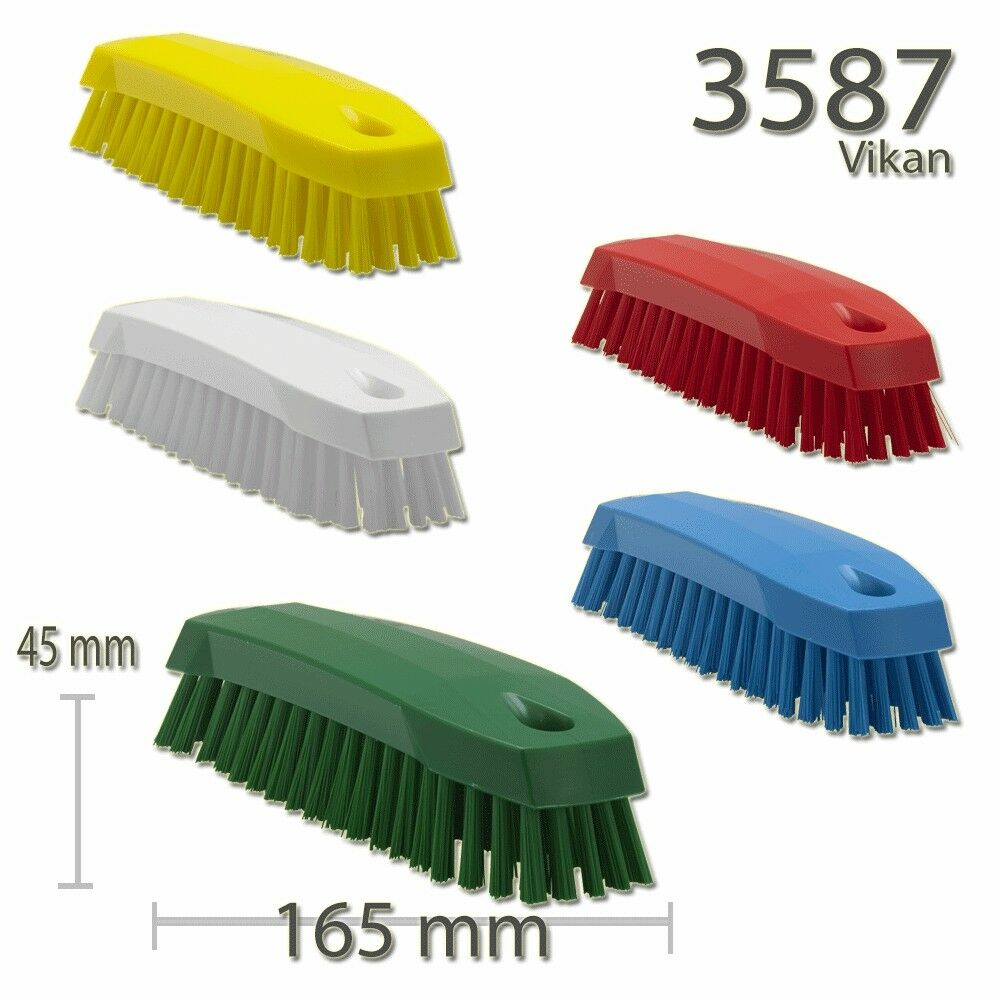 Vikan Hand Brush M, 165 mm, Medium - Auto Rae-Chem