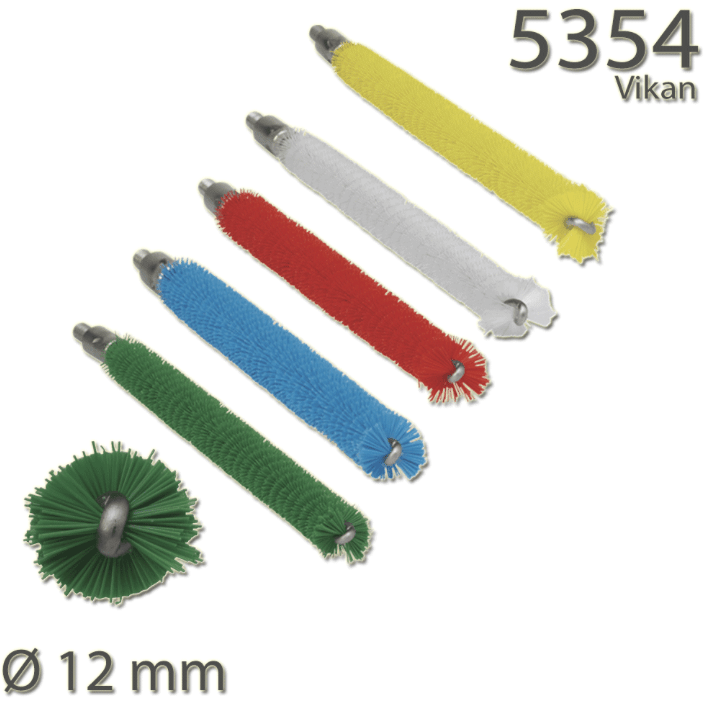 Vikan Tube Brush f/flexible handle, Ø12 mm, 200 mm, Medium - Auto Rae-Chem