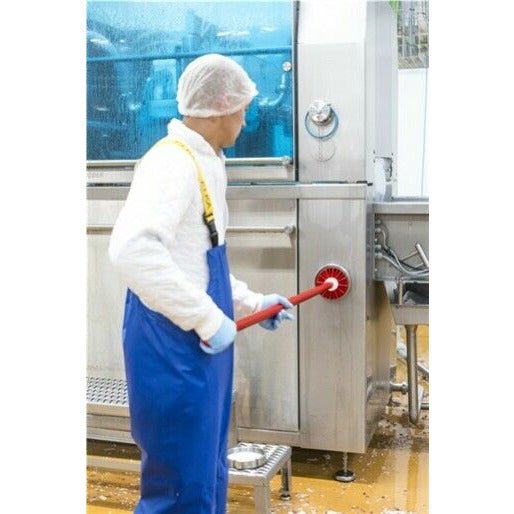 Vikan Compact Wall/Deck Scrub - Hard with or without handle - Auto Rae-Chem