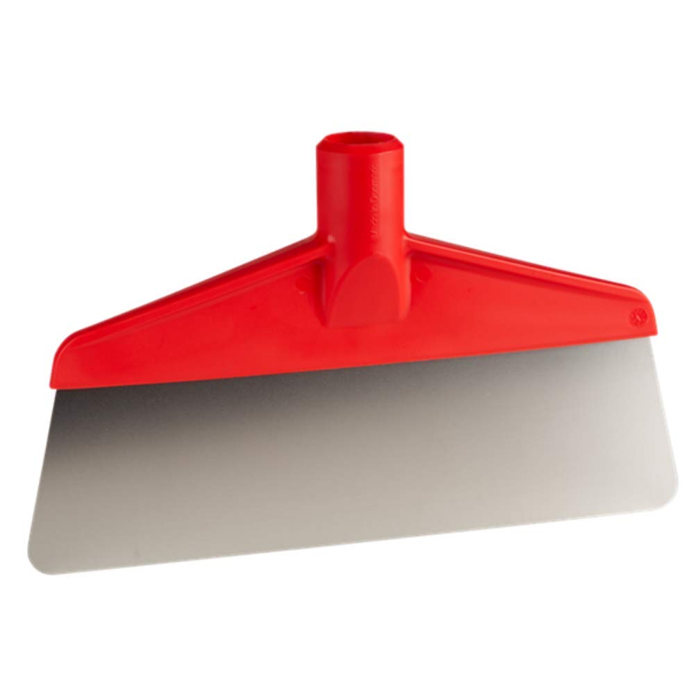 Vikan 29114 Floor Scraper Red Flexible Steel Blade 260mm | Auto Rae-Chem