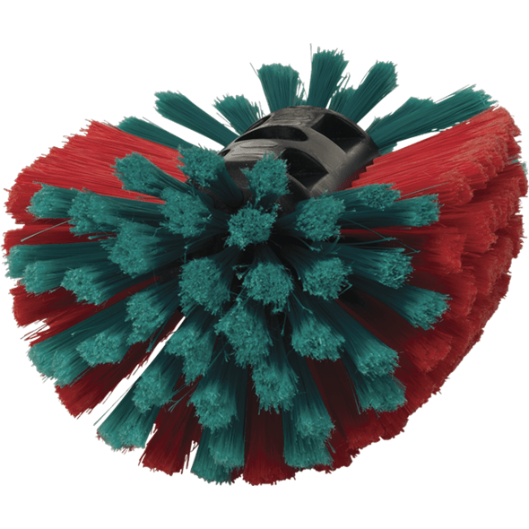 Vikan 545252 Water-Fed Large Wheel & Rim Wash Brush Head - Auto Rae-Chem
