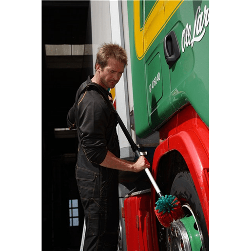 Vikan 545252 Water-Fed Large Wheel & Rim Wash Brush Head - Auto Rae-Chem