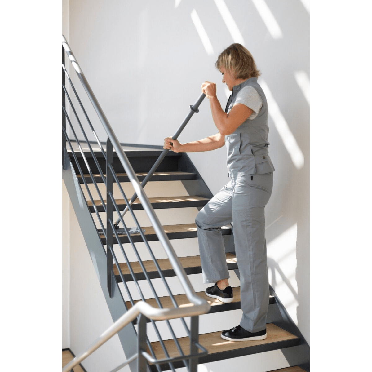 Vikan Aluminium Telescopic Handle Top Regulated Click Fit Easy Shine Kit 1730mm - Auto Rae-Chem