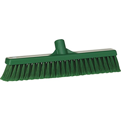 Vikan 31782 Fine Sweep Floor Broom Head Polypropylene 16.5 inch Bristle Green | Auto Rae-Chem