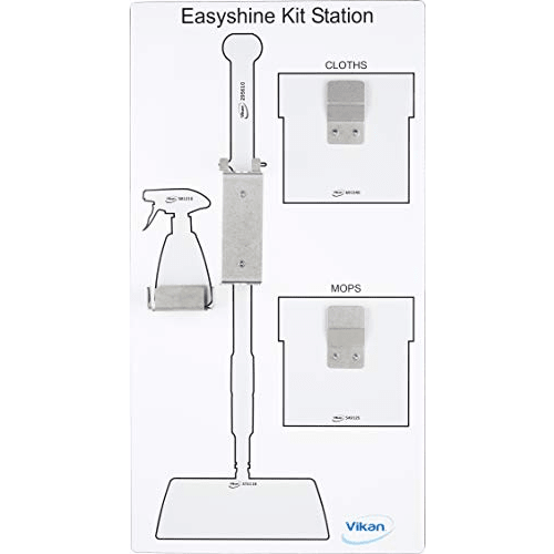 Vikan Easy Shine Kit Shadow Board - Touch Point Cleaning Covered - Auto Rae-Chem